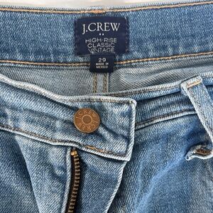 J.Crew High-Rise Vintage Denim Jeans